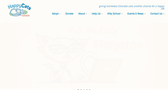 Desktop Screenshot of happycatshaven.org